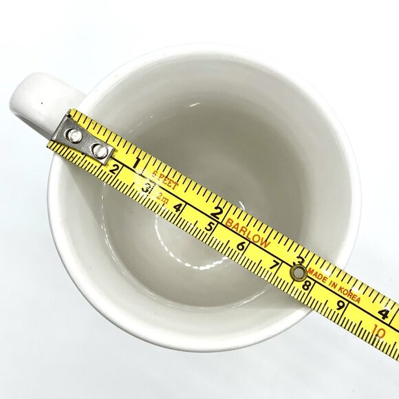 Vtg Pedestal Flower Coffee Mug Tea Cup B.I. INC Set Of 4 Tall 5” Diameter 3.25” - Picture 6 of 8